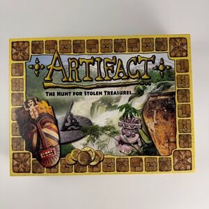 Artifact Board Game-Hunt for Stolen Treasures- Strategy Game 2005 - COMPLETE